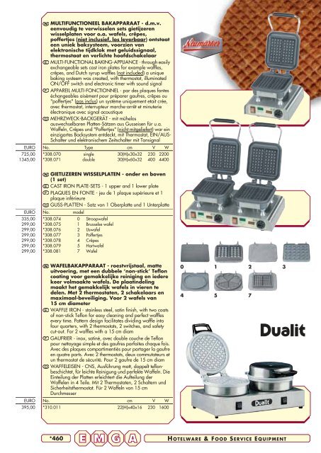 Emga Catalogus - Hofland Grootkeuken BV