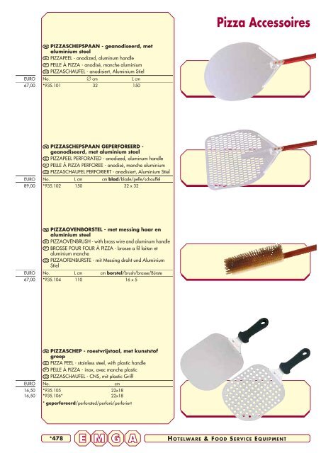 Emga Catalogus - Hofland Grootkeuken BV