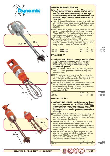 Emga Catalogus - Hofland Grootkeuken BV