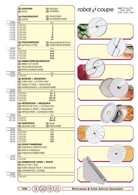 Emga Catalogus - Hofland Grootkeuken BV