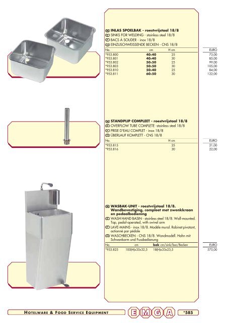 Emga Catalogus - Hofland Grootkeuken BV