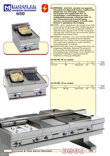 Emga Catalogus - Hofland Grootkeuken BV