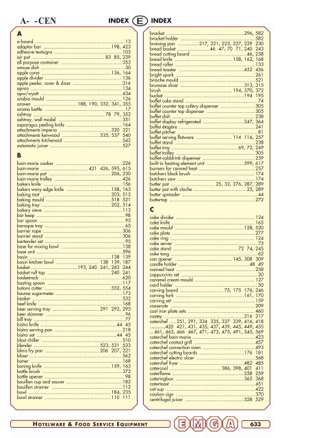 Emga Catalogus - Hofland Grootkeuken BV