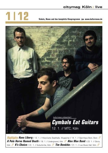 Cymbals Eat Guitars - Kulturnews