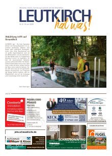 10.06.2026 Leutkirch hat was