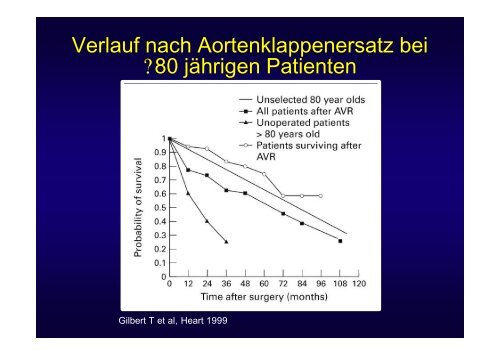 Aortenstenose bei älteren Patienten - Vereinigung Zuercher ...