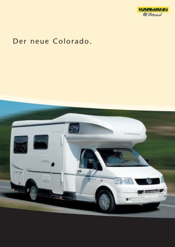 Der neue Colorado. - bei Karmann Mobil