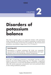 Disorders of potassium balance