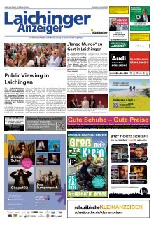 13.06.2026 Laichinger Anzeiger