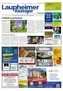 13.06.2026 Laupheimer Anzeiger