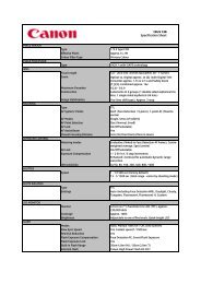 Download IXUS 130 - Specification sheet [PDF, 85 KB - Canon