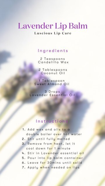 Lip Care Workshop
