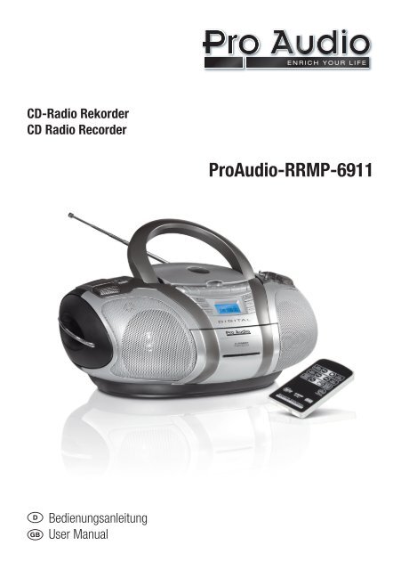 ProAudio-RRMP-6911 - E2 Fachhandels & Reparatur Servicecenter ...