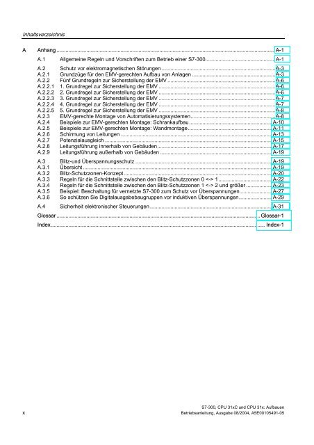 Betriebsanleitung S7-300