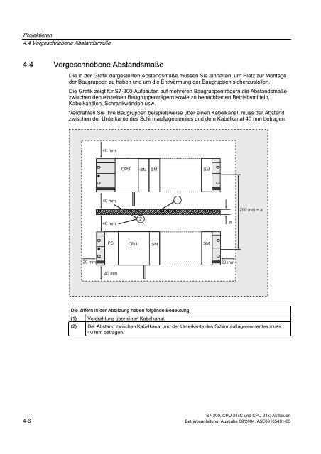 Betriebsanleitung S7-300