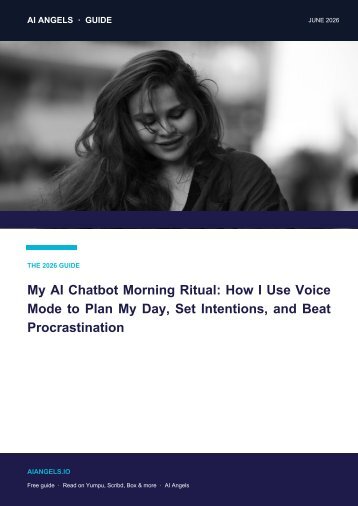 My AI Chatbot Morning Ritual: Voice Mode Planning, Intention Setting, and Procrastination Hacks (2026 Edition)