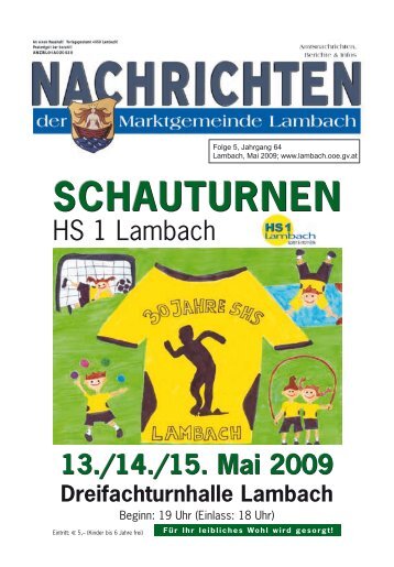 SCHAUTURNEN - Lambach