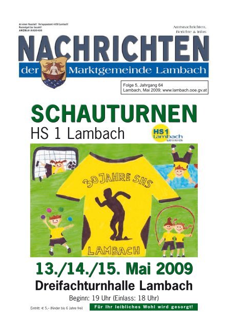 aktuelles fr absolventInnen aus dem abz lambach. Ausgabe 3 / 2018. P.b.b. ne Frau Elisabeth die elterliche treffen von Lehrer/innen und. Schulabschlussfeier - abz Lambach