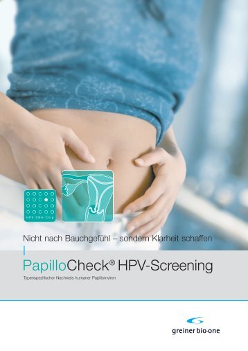 PapilloCheck® HPV-Screening - Greiner Bio One