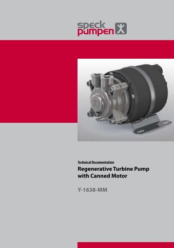 Y-1638-MM - Speck Pumpen