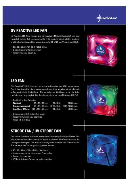 LED FAN