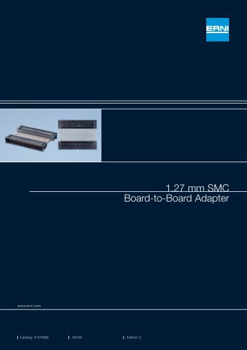1.27 mm SM CBoard-to-Board Adapter - Acal Technology