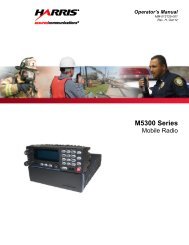 MM-012125-001, Rev. H, M5300 Series Mobile Radio
