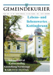 Gemeindekurier Nr. 108 (1,22 MB) - Kottingbrunn