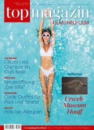 top ULM/NEU-ULM Sommerausgabe 2026