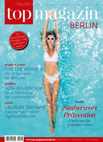 top BERLIN Sommerausgabe 2026