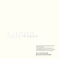 “sueno” Kollektionsbuch 2012 (PDF mit der Größe von