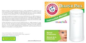 MUPK_A&H-Diaper Pail Instruction Manual.indd - Munchkin