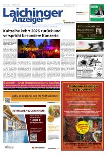 27.06.2026 Laichinger Anzeiger