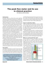 Printable Peak Flow Meter Chart