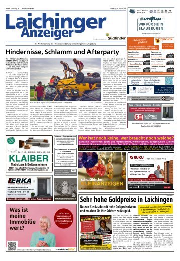 04.07.2026 Laichinger Anzeiger