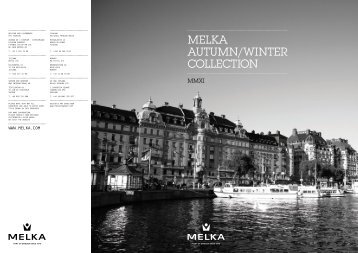 Melka autuMn/winter ColleCtion