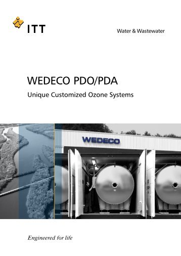 WEDECO PDA / PDO ozone systems - Pumping