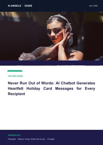 Flip Through Heartfelt Holiday Card Messages: AI Chatbot Writes for Every Recipient in 2026