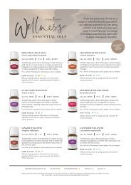 Wellness Essential Oils Flyer