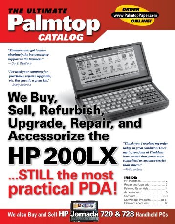 practical PDA! - Thaddeus Computing