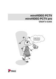 miroVIDEO PCTV miroVIDEO PCTV pro - Arx Valdex Systems