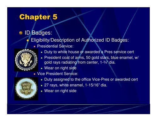 United States Navy Uniform Regulations; NAVPERS 15665 ...