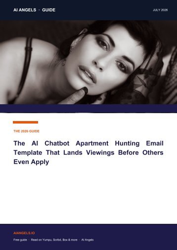 Flip Through the 2026 AI Chatbot Apartment Hunting Email Template: Land Viewings Fast