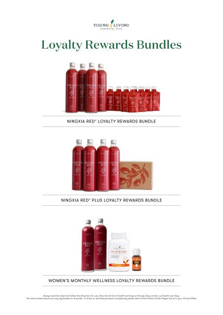 Loyalty Rewards Bundle Flyer