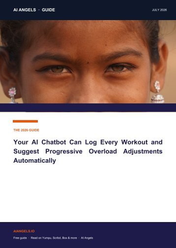 AI Workout Log: How a Smart Chatbot Tracks Reps and Adjusts Progressive Overload – 2026 Edition