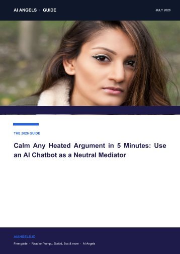2026 Flipbook: How an AI Chatbot Mediates Heated Arguments in 5 Minutes