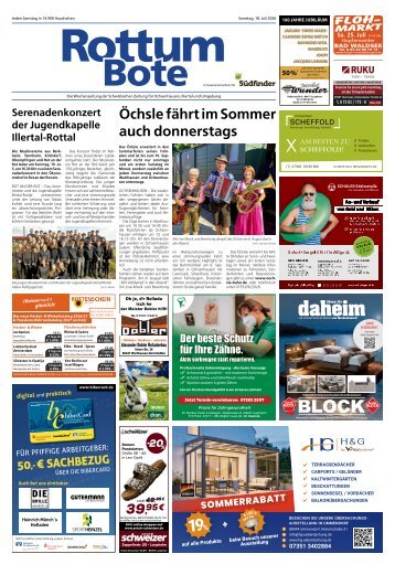 18.07.2026 Rottum Bote