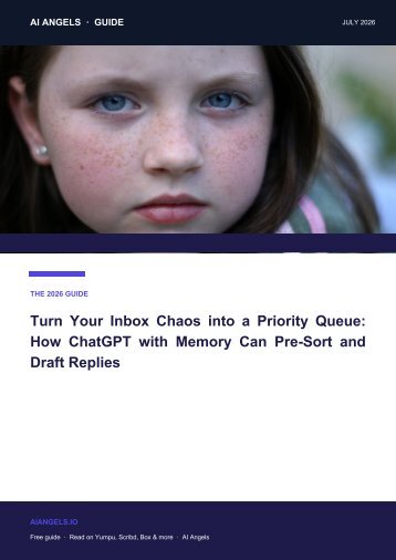 Inbox Zero in 2026: Flip Through Our Visual Guide to AI-Powered Email Triage with Persistent Memory