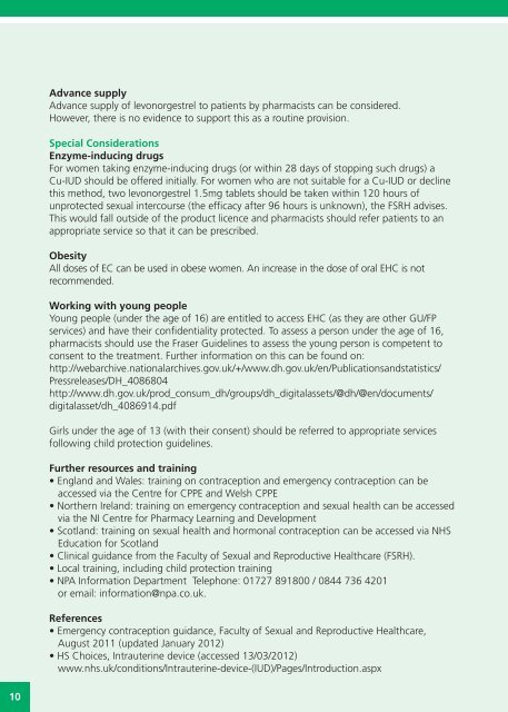 NPA Game Plan - National pharmacy association