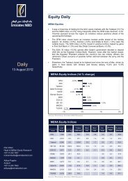 Equity Daily - Emirates NBD